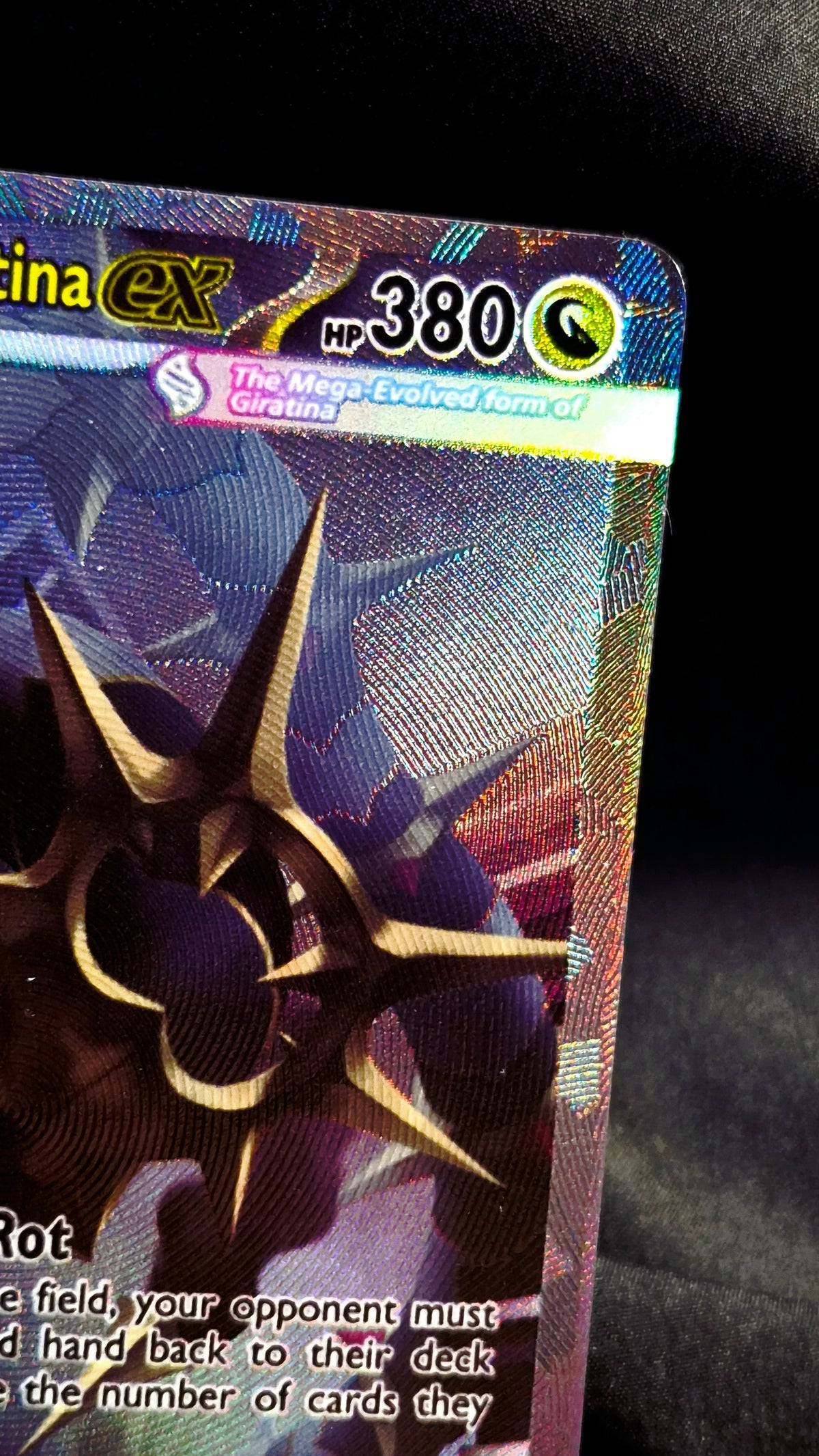 Custom TCG Card | Mega Giratina EX | Artist: AxisCorpsRep